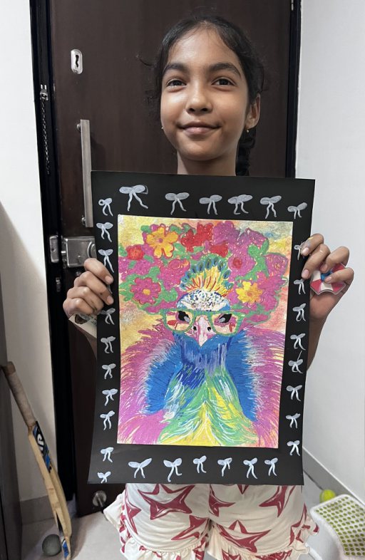 Children at Owtofbox workshops — building, painting and investigating together